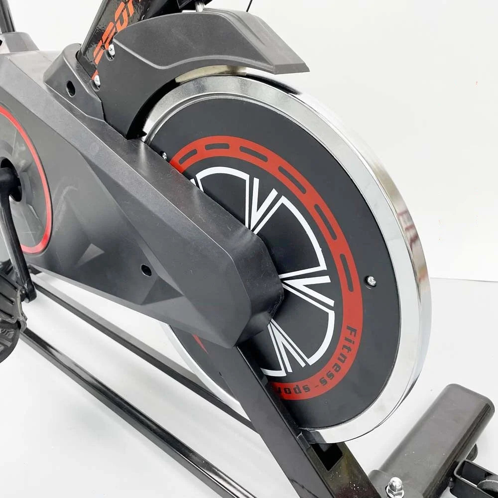 Indoor Bike Silent Home Cycling Exercise Indoor Spin Bike Equipment Adjustable Fitness Bike for Cardio Training